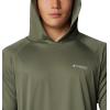imageColumbia Mens PFG Terminal Tackle HoodieCypressCool Grey Logo