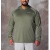 imageColumbia Mens PFG Terminal Tackle HoodieCypressCool Grey Logo