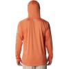 imageColumbia Mens PFG Terminal Tackle HoodieDusty OrangeNew Mint Logo