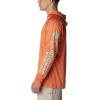 imageColumbia Mens PFG Terminal Tackle HoodieDusty OrangeNew Mint Logo