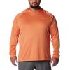 imageColumbia Mens PFG Terminal Tackle HoodieDusty OrangeNew Mint Logo