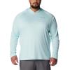 imageColumbia Mens PFG Terminal Tackle HoodieIcy MornCanyon Blue Logo