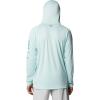 imageColumbia Mens PFG Terminal Tackle HoodieIcy MornCanyon Blue Logo