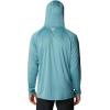 imageColumbia Mens PFG Terminal Tackle HoodieTranquil TealOrange Reef Logo