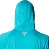 imageColumbia Mens PFG Terminal Tackle HoodieTurquoiseCool Grey Logo