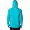 imageColumbia Mens PFG Terminal Tackle HoodieTurquoiseCool Grey Logo