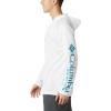 imageColumbia Mens PFG Terminal Tackle HoodieWhiteAtoll Logo