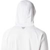 imageColumbia Mens PFG Terminal Tackle HoodieWhiteBright Aqua Logo