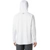 imageColumbia Mens PFG Terminal Tackle HoodieWhiteBright Aqua Logo