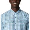 imageColumbia Mens Silver Ridge 20 Plaid Long Sleeve ShirtBluestone Balanced Multi Plaid