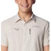 imageColumbia Mens Summit Valley Woven Short Sleeve ShirtDark Stone 2024