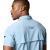 imageColumbia Mens Summit Valley Woven Short Sleeve ShirtRipple Blue