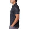 imageColumbia Mens Tech Trail Novelty PoloBlack Beachwood