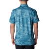 imageColumbia Mens Tech Trail Novelty PoloCloudburst Beachwood