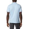 imageColumbia Mens Tech Trail Novelty PoloJet Stream Heather Stripe