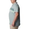 imageColumbia Mens Tech Trail Novelty PoloNiagara Heather Stripe