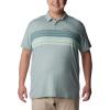 imageColumbia Mens Tech Trail Novelty PoloNiagara Heather Stripe