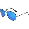 imageColumbia Norwester Aviator SunglassesSatin BlackBlue Polarized
