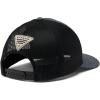 imageColumbia PHG Leather Game Flag Snap BackGrill Heather  Black