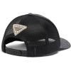 imageColumbia PHG Leather Game Flag Snap BackGrill Heather  Black