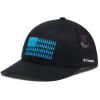 imageColumbia UnisexAdult Tree Flag Mesh Ball Cap  High CrownBlackCompass Blue