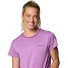 imageColumbia Womens Bluevista Hill Short Sleeve CrewRazzle Heather
