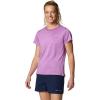 imageColumbia Womens Bluevista Hill Short Sleeve CrewRazzle Heather