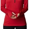 imageColumbia Womens Collegiate Park View Fleece Half ZipNeb  Bright Red Heather