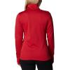 imageColumbia Womens Collegiate Park View Fleece Half ZipNeb  Bright Red Heather