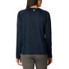 imageColumbia Womens Collegiate Tidal Tee Ls ShirtAub  Collegiate Navy  Spark Orange