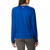 imageColumbia Womens Collegiate Tidal Tee Ls ShirtFla  Azul  Spark Orange