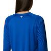 imageColumbia Womens Collegiate Tidal Tee Ls ShirtFla  Azul  Spark Orange