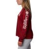 imageColumbia Womens Collegiate Tidal Tee Ls ShirtOk  Red Velvet  White