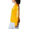 imageColumbia Womens Collegiate Tidal Tee Ls ShirtUt  Solarize  White