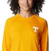 imageColumbia Womens Collegiate Tidal Tee Ls ShirtUt  Solarize  White