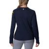 imageColumbia Womens Collegiate Tidal Tee Ls ShirtWv  Collegiate NavyMlb Gold