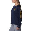 imageColumbia Womens Collegiate Tidal Tee Ls ShirtWv  Collegiate NavyMlb Gold