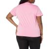 imageColumbia Womens Hike Short Sleeve Crew Wild Rose 3X Plus