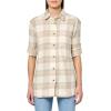 imageColumbia Womens Holly Hideaway Flannel ShirtChalk Buffalo Tartan
