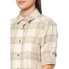 imageColumbia Womens Holly Hideaway Flannel ShirtChalk Buffalo Tartan