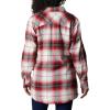 imageColumbia Womens Holly Hideaway Flannel ShirtChalk Ombre Tartan