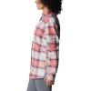 imageColumbia Womens Holly Hideaway Flannel ShirtFaded Peach Ombre Tartan