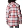 imageColumbia Womens Holly Hideaway Flannel ShirtFaded Peach Ombre Tartan