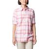 imageColumbia Womens Holly Hideaway Flannel ShirtPink Dawn Multiplaid