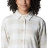 imageColumbia Womens Holly Hideaway Flannel ShirtSea Salt Buffalo Check