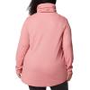 imageColumbia Womens Holly Hideaway Waffle Cowl Neck PulloverPink Agave