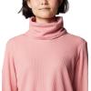 imageColumbia Womens Holly Hideaway Waffle Cowl Neck PulloverPink Agave