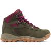imageColumbia Womens Newton Ridge Plus Waterproof Amped Hiking BootPeatmossRed Onion