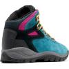 imageColumbia Womens Newton Ridge Plus Waterproof Amped Hiking BootPoseidonBlack