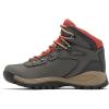imageColumbia Womens Newton Ridge Plus Waterproof Hiking BootCharcoalScorched Coral